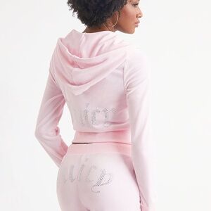 Juicy Couture Pink Velour Tracksuit